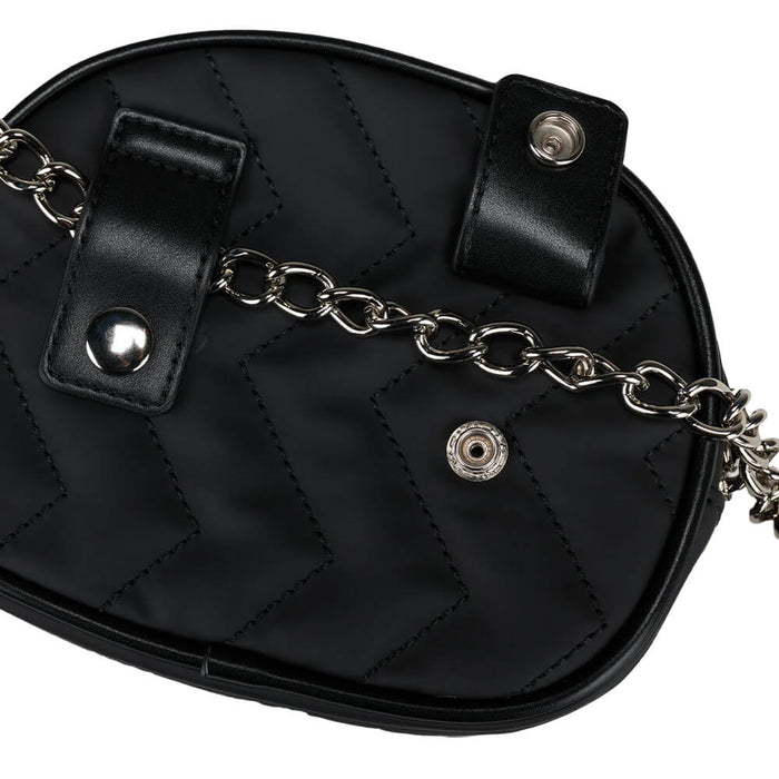 Fairliar Pearl Chain Quilted Hip Bag - SS26 Women
