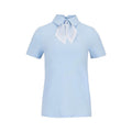Fairliar Petit Scarf Set Golf T-Shirt Ceramic Blue - SS26 Women
