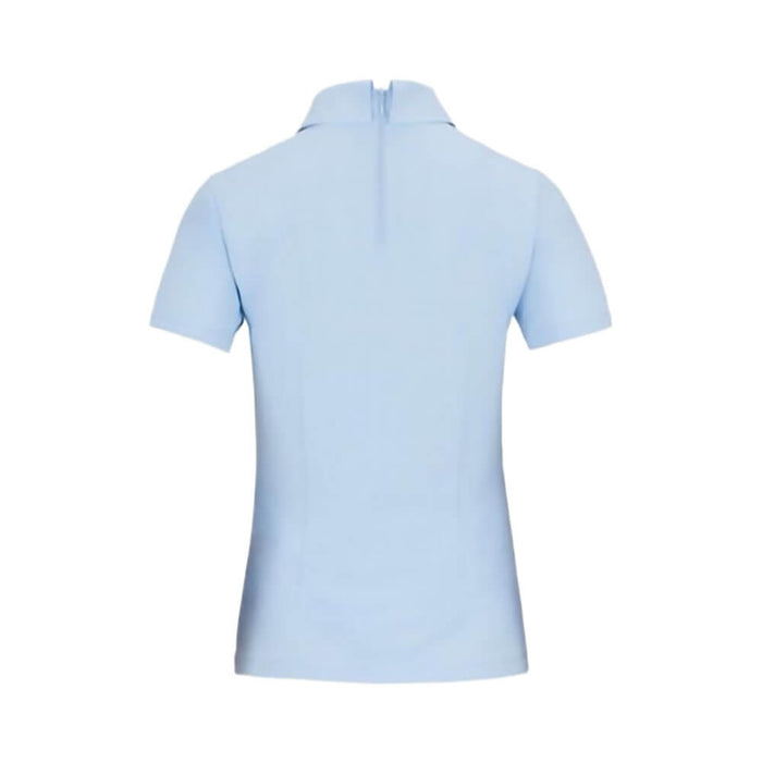 Fairliar Petit Scarf Set Golf T-Shirt Ceramic Blue - SS26 Women