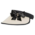 Fairliar Ribbon Brim Golf Visor Cream - SS26 Women