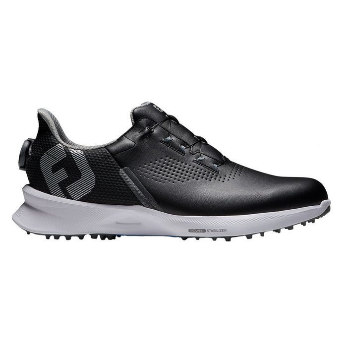 FootJoy Fuel BOA Spikeless Golf Shoes Previous Season Style Black/Black/Blue Jay - 23 Men