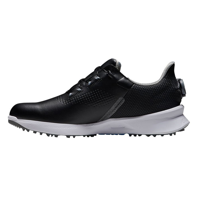 FootJoy Fuel BOA Spikeless Golf Shoes Previous Season Style Black/Black/Blue Jay - 23 Men