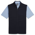 FootJoy Ottoman Knit Full Zip Golf Vest Navy - 23 Men