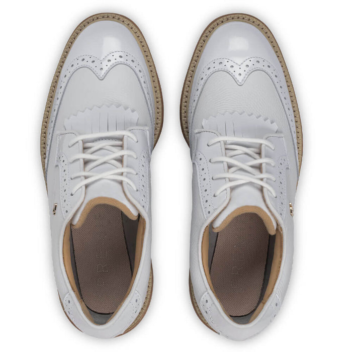 FootJoy Premiere Series - Madison Golf Shoes White/White/Tan - SS26 Women