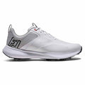FootJoy Qualifier Golf Shoes White/White/Grey - FA26 Men