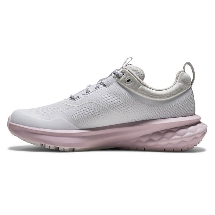 FootJoy Quantum Spikeless Golf Shoes White/Pink Lilac/Gray - 26 Women