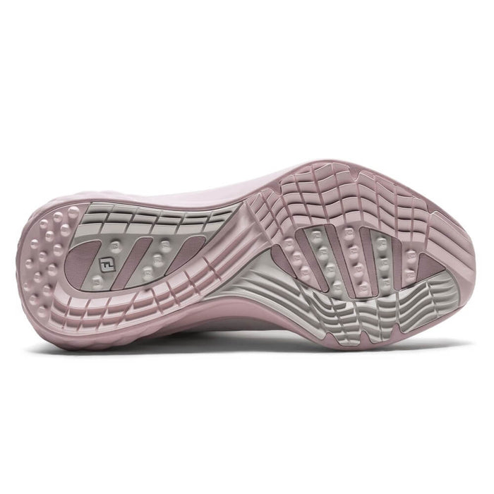 FootJoy Quantum Spikeless Golf Shoes White/Pink Lilac/Gray - 26 Women