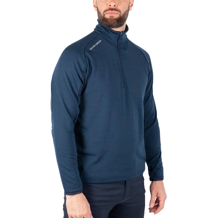 Galvin Green Drake Golf Pullover Navy - FW22 Men