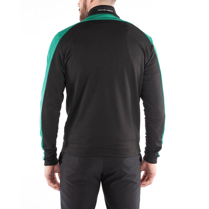 Galvin Green Dwight Golf Pullover Surf Black/Green/White - FW22 Men
