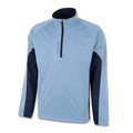 Galvin Green Lucas Half Zip Golf Pullover Blue Bell/Navy - FW22 Men