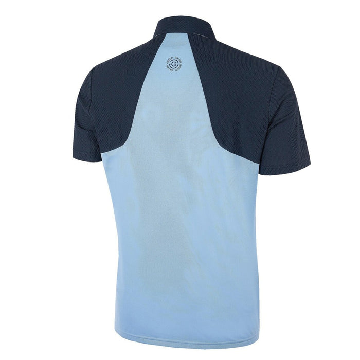 Galvin Green Massimo Ventil8 Plus Golf Polo Blue Bell/Navy - FW22