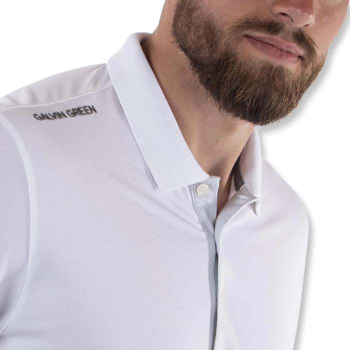 Galvin Green Max Ventil8 Plus Golf Polo White - SS21 Men
