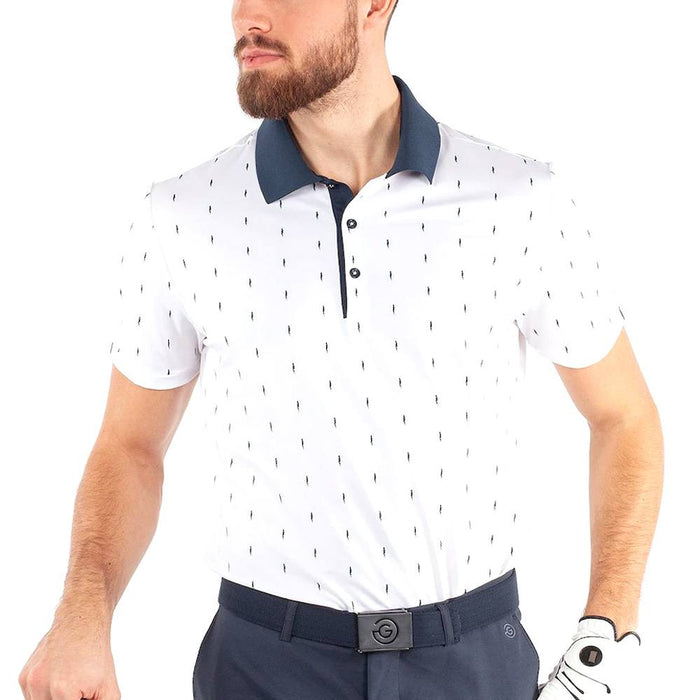Galvin Green Mayson Ventil8 Plus Golf Polo White/Navy - SS22