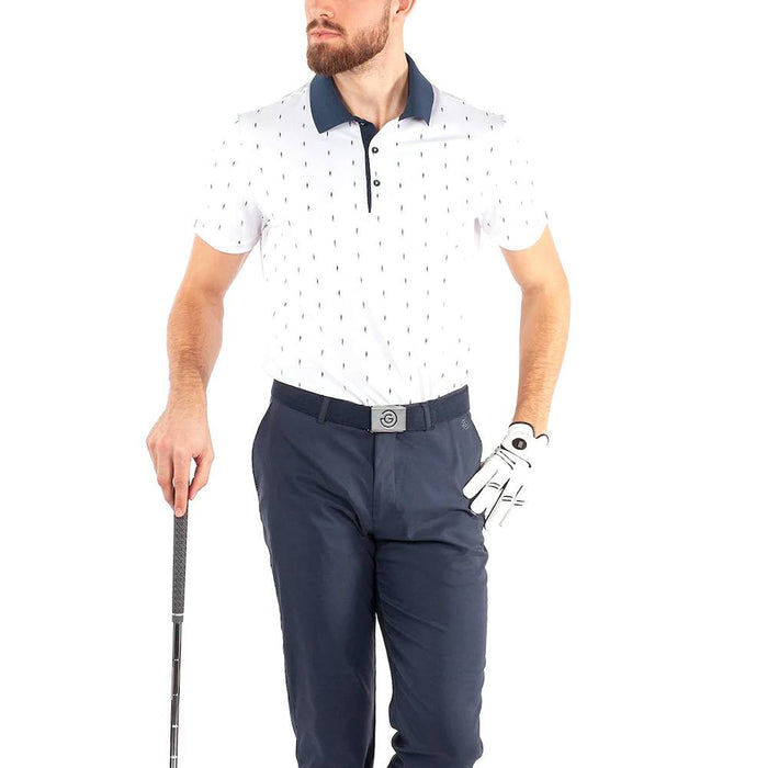Galvin Green Mayson Ventil8 Plus Golf Polo White/Navy - SS22