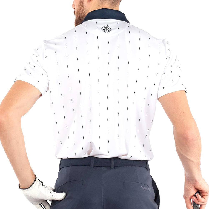 Galvin Green Mayson Ventil8 Plus Golf Polo White/Navy - SS22