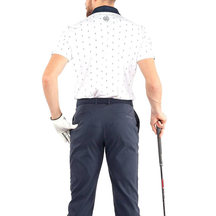 Galvin Green Mayson Ventil8 Plus Golf Polo White/Navy - SS22