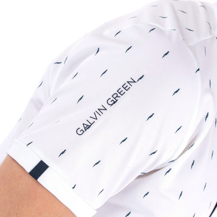 Galvin Green Mayson Ventil8 Plus Golf Polo White/Navy - SS22