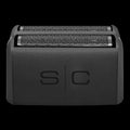 Gamma Plus Wireless Prodigy Silver Slick Replacement Foil Black Shaver