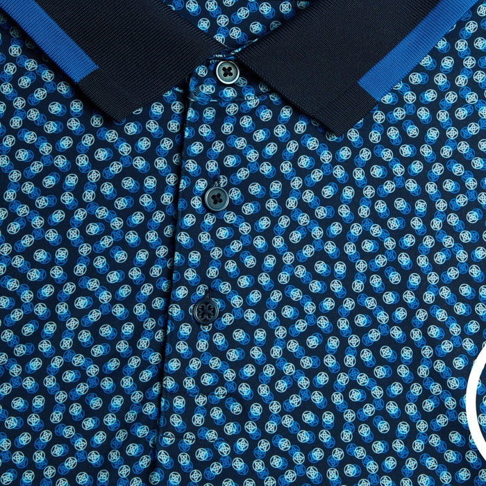 Gfore 3/G's Tech Jersey Golf Polo (with Gfore Emblem) Twilight - FA25 Men