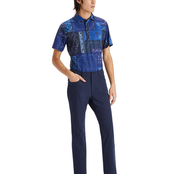 Gfore Bandana Tech Pique Golf Polo Twilight - 23 Men