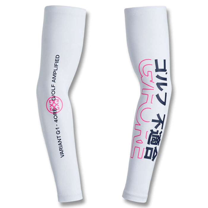 Gfore Cooling Sun Golf Sleeves Snow - SP26 Men