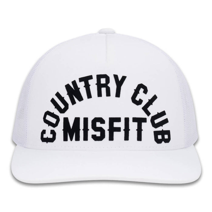 Gfore Country Club Misfit Trucker Golf Cap Snow - 22 Men