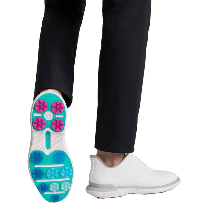 Gfore Gallivan2r Embossed Skull & Tees Spikeless Golf Shoes Snow/Nimbus - SP25
