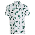 Gfore Ghost Floral Tech Jersey Golf Polo (with Gfore Emblem) Pine/Snow - FA26 Men