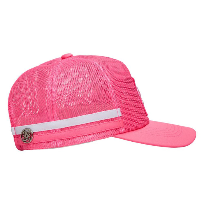 Gfore LA 360 Mesh Trucker Golf Cap Knockout Pink - SP26 Women