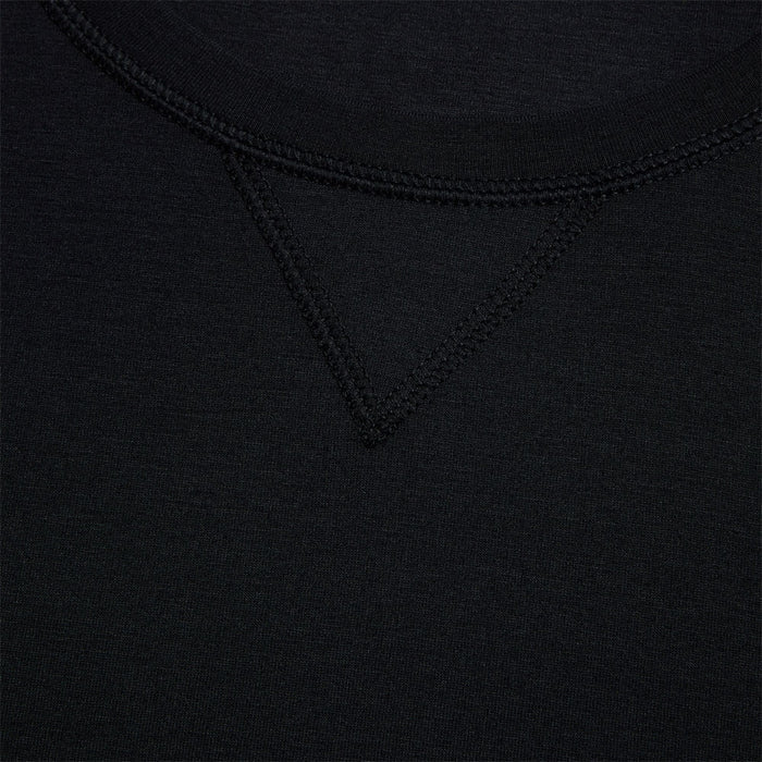 Gfore Luxe Crewneck Mid Layer Golf Sweater Onyx - SP24