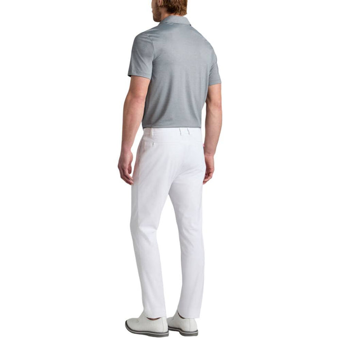 Gfore Melange Ice Nylon Golf Polo (with Gfore Emblem) Charcoal Melange - FA25 Men