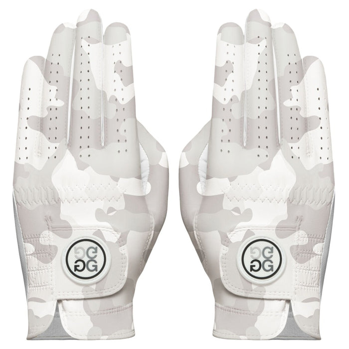 Gfore Signature Camo Golf Glove Snow Camo - 26 Women
