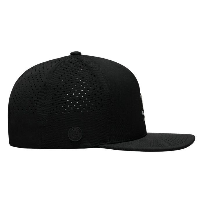 Gfore Skull & Tees Perforated Delta Golf Cap Onyx - SP26 Men