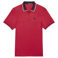 Gfore Skull & T's 3D Tech Jersey Golf Polo Poppy - 23 Men