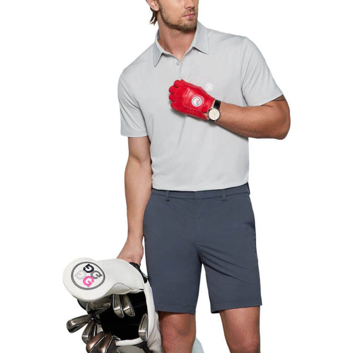Gfore Solid Tech Jersey Golf Polo (with Gfore Emblem) Nimbus - SP26 Men