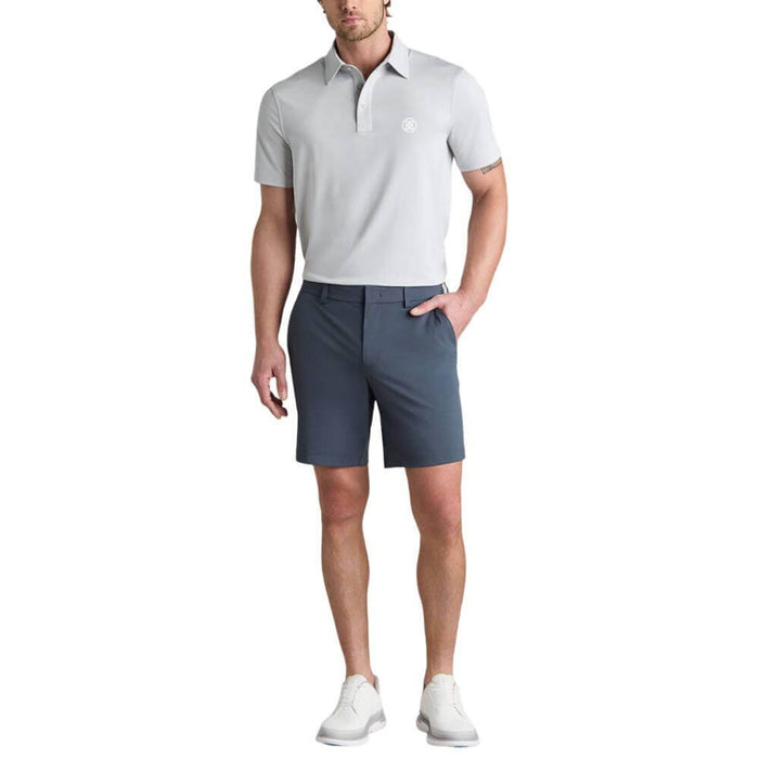 Gfore Solid Tech Jersey Golf Polo (with Gfore Emblem) Nimbus - SP26 Men