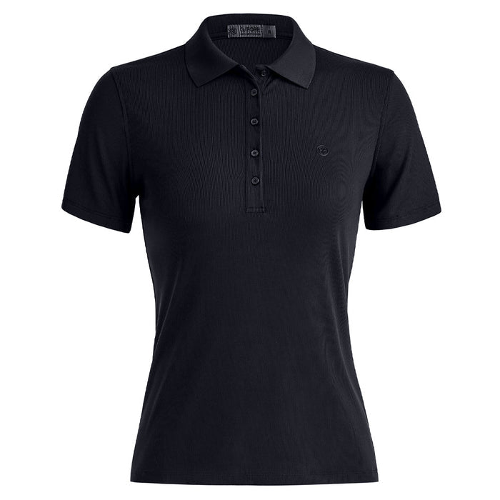 Gfore Tech Nylon Rib Golf Polo Onyx - 23 Women