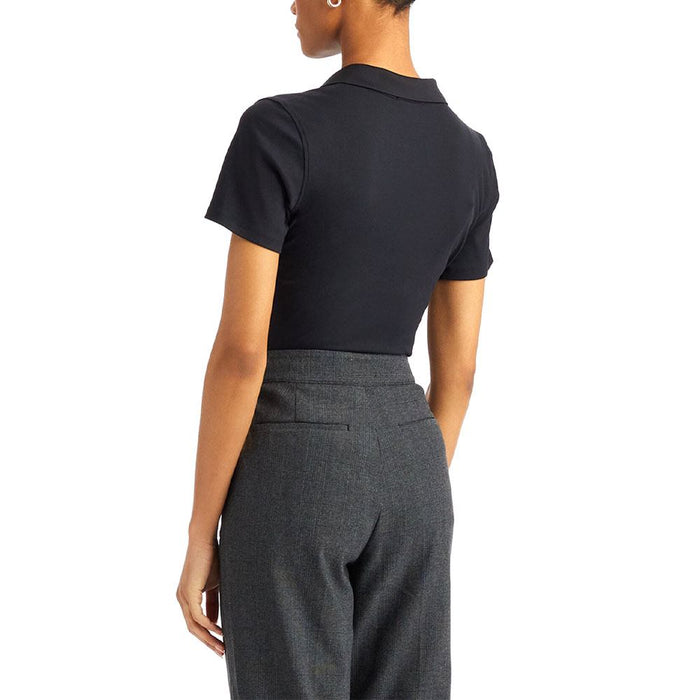 Gfore Tech Nylon Rib Golf Polo Onyx - 23 Women