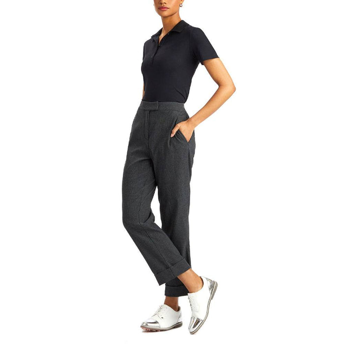 Gfore Tech Nylon Rib Golf Polo Onyx - 23 Women