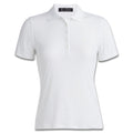 Gfore Tech Nylon Rib Golf Polo Snow - 23 Women