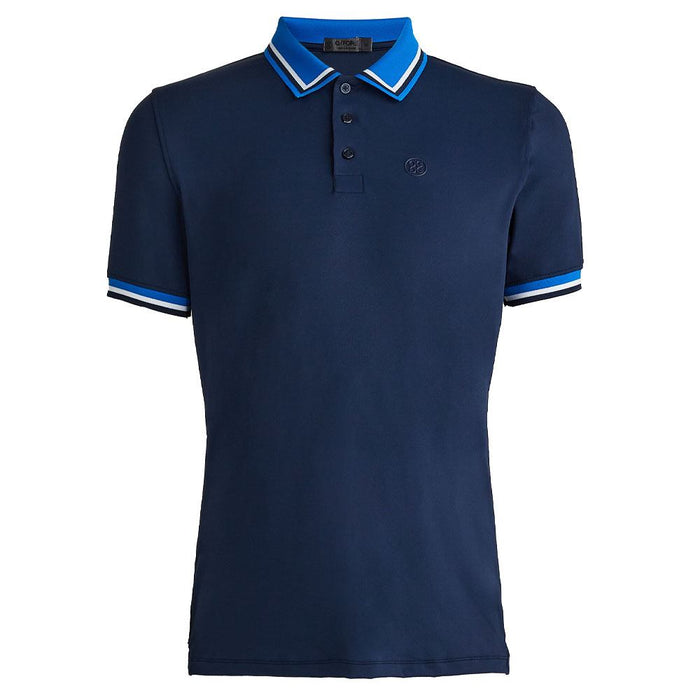 Gfore Tux Banded Sleeve Tech Jersey Golf Polo Twilight - 23 Men