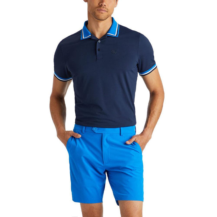 Gfore Tux Banded Sleeve Tech Jersey Golf Polo Twilight - 23 Men