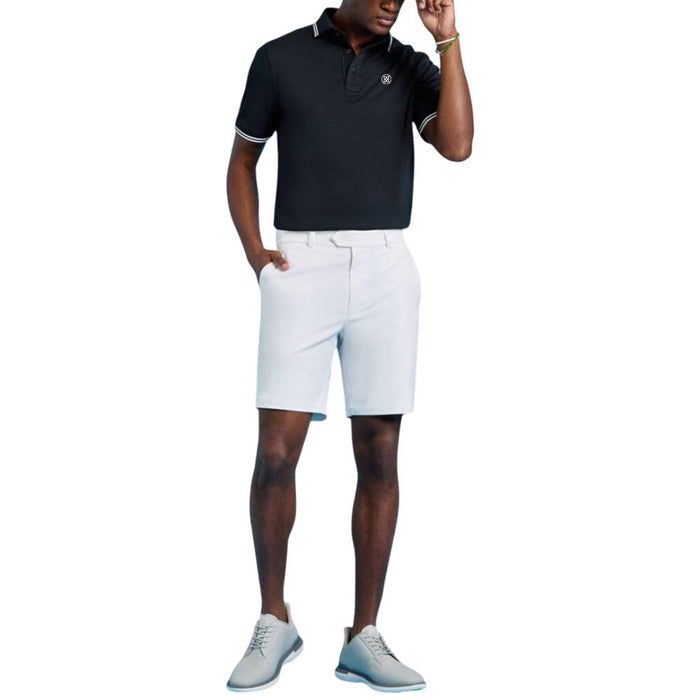 Gfore Tux Performance Pique Golf Polo (with Gfore Emblem) Onyx - FA25 Men