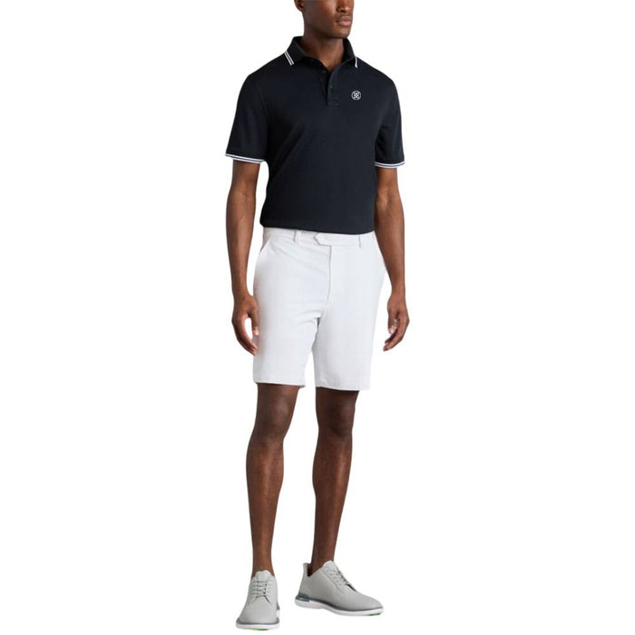 Gfore Tux Performance Pique Golf Polo (with Gfore Emblem) Onyx - FA25 Men