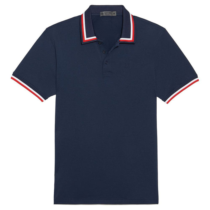 Gfore Tux Rib Collar Tech Jersey Golf Polo Twilight - 23 Men