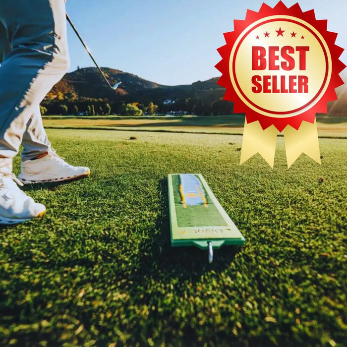 Golf Training Aid The Divot Board - Patented Swing Path Trainer