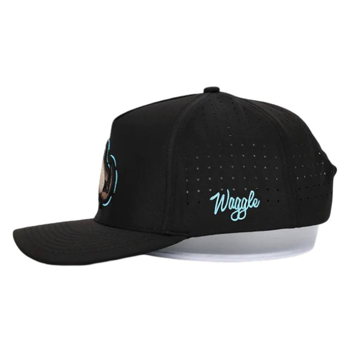 Golfio - Waggle Golf Otter Nonsense Golf Cap Black - 26 Men