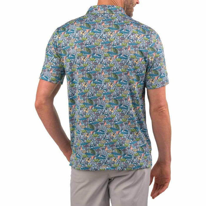 GoodGood Golf Beachside Golf Polo Sky Blue - SU26 Men