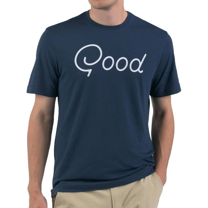 GoodGood Golf Captain Golf T-Shirt Navy - FA26 Men