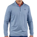 GoodGood Golf Dawn Patrol Q-Zip Golf Pullover Navy - FA25 Men